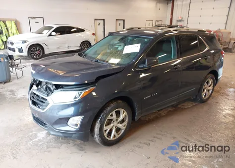 2018 Chevrolet Equinox Lt из США, поврежденный, VIN 3GNAXTEX5JS612798